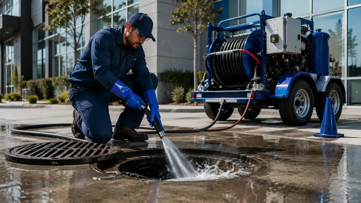 Commercial Hydro Jet Drain Cleaning in Big Sur